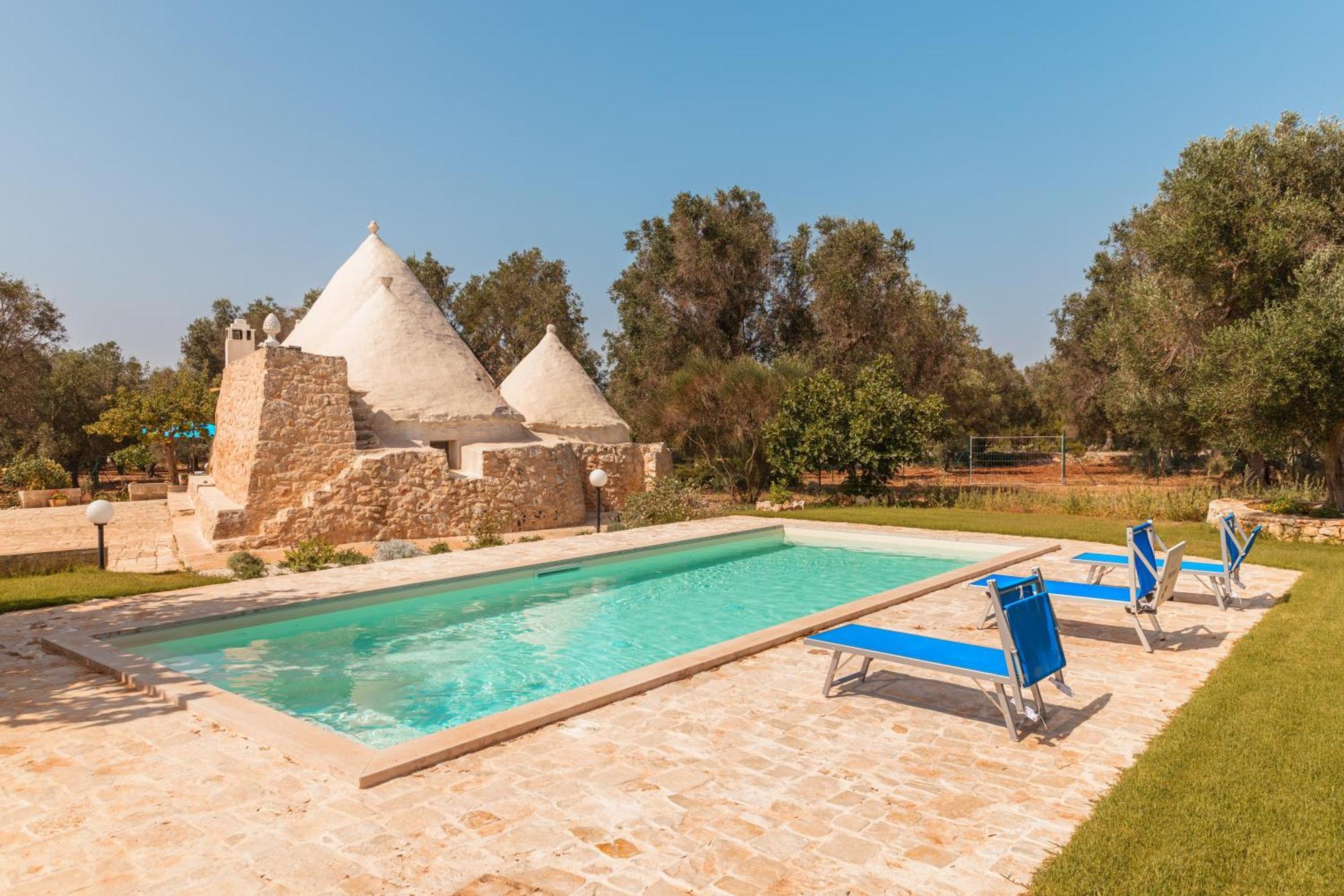 شقة Trullo Tarantini Con Piscina Privata Latiano المظهر الخارجي الصورة