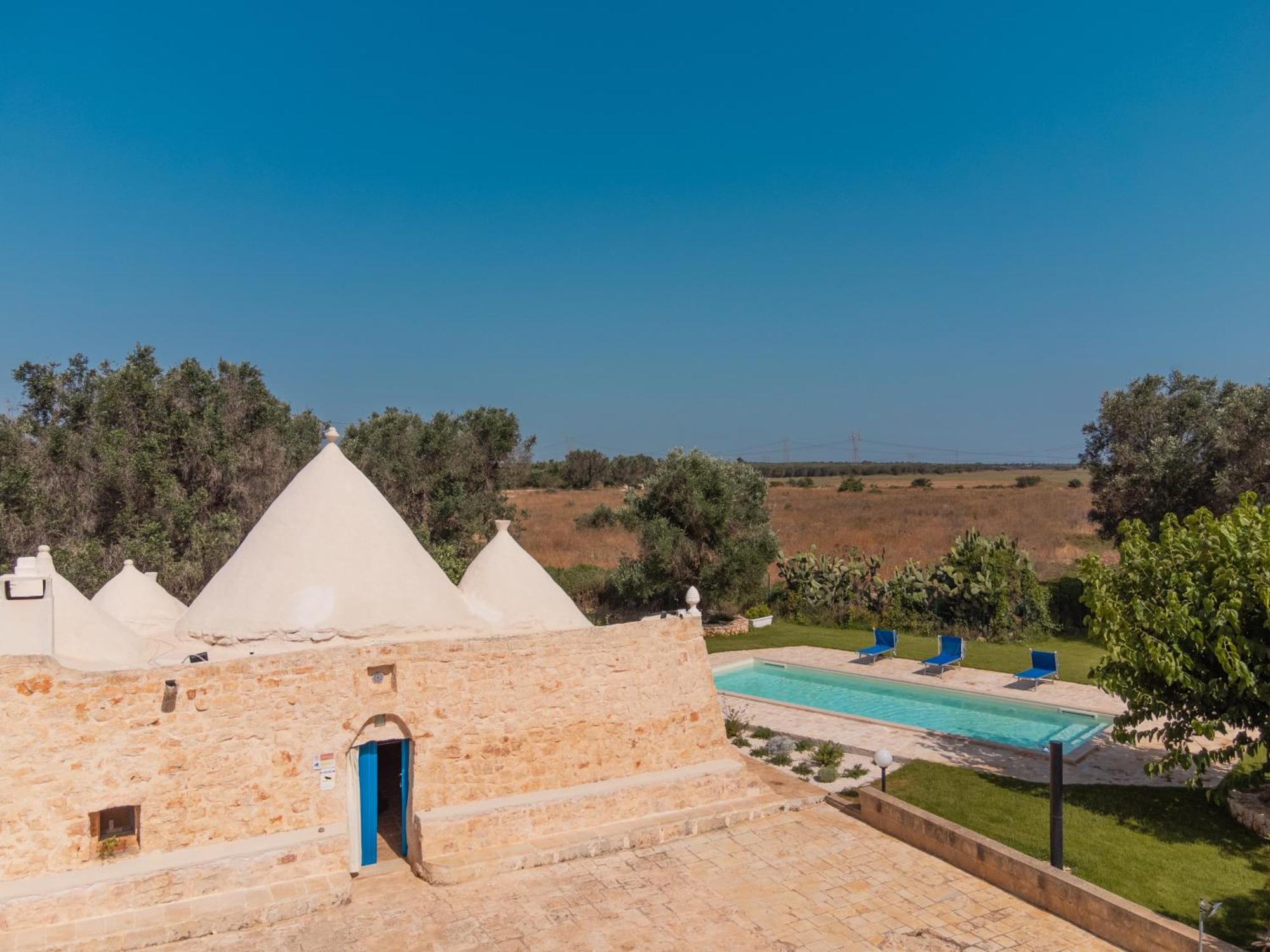 شقة Trullo Tarantini Con Piscina Privata Latiano المظهر الخارجي الصورة